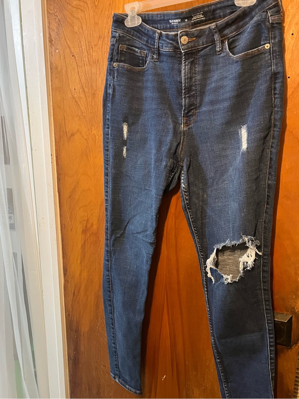Old Navy Rockstar Super Skinny HighRise Jeans Size 12 Excellent used condition